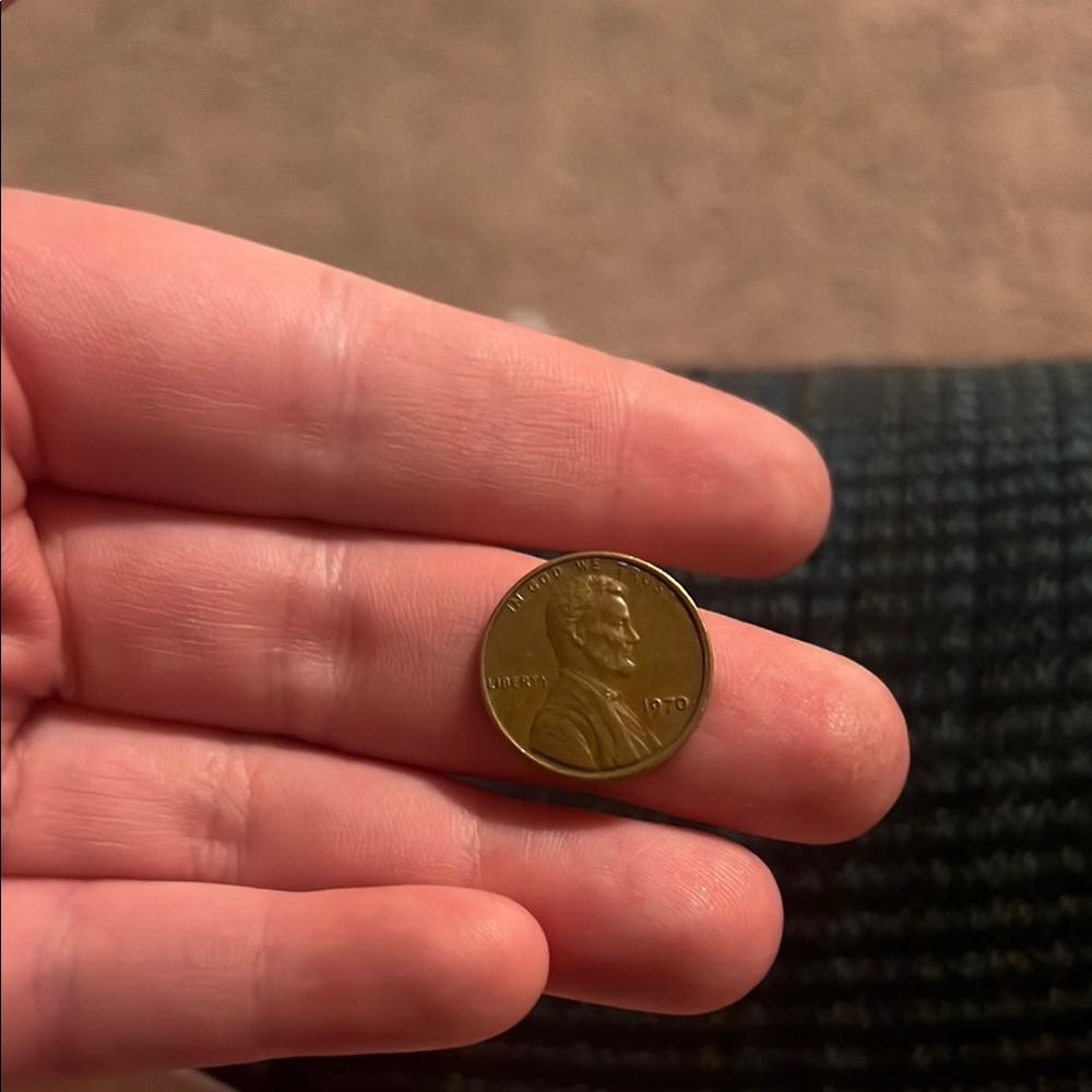 1970 penny no mint mark
